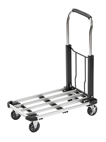 Mesa de Apoio MEISTER M-0015-0000 (Alumínio) Meister - Carrinhos de mão - alumínio, 150 kg, 420x410 mm, preto