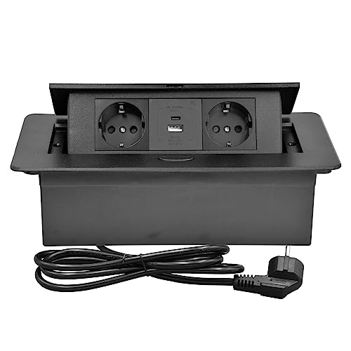 Extensão Elétrica CHENGPI PD18W (2 Tomadas - Tipo F) CHENGPI - Filtros de linha e supressores de surtos - 2 tomadas, tipo f