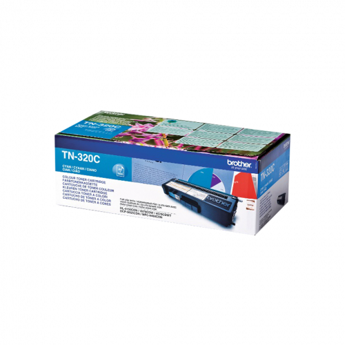 Toner BROTHER TN320C 10000 pág. Ciano Brother - Cartuchos de toner e jato de tinta - 10000 páginas, laser, ciano, brother hl-4140cn