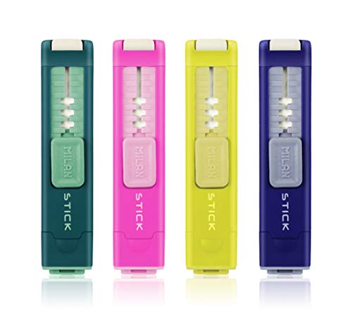 Caixa de 16 Fitas para Canetas MILAN Stick (Multicor) Papelería, regalos & cajas experiencia - Correção de fluídos, canetas e fitas - 16 fitas, multicor, canetas, migas de pão