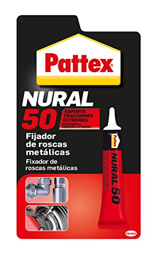 Nural 50 Anaerobico 1 Tube 10 Cm3 Pattex - Cola e adesivos de hardware - fijador, roscas metálicas, tornillos, tuercas, tracciones extremas