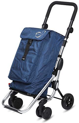 Carrinho de compras PLAYMARKET Go Up Azul (Plástico - 25.5x16x10 cm) Playmarket - Bagagem e bolsas - plástico, 25.5x16x10 cm, azul