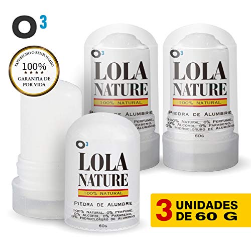 Lola Nature O3 Stone de Alumínio Lola Nature O³ - Banho e corpo - alumínio, lola nature, o3 stone
