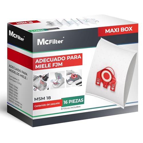 Filtro de pó para aspirador MCL FJM-16 (Compatibilidade: Miele) A.Patzig - Acessórios de aspirador - miele, filtro de pó, 2L