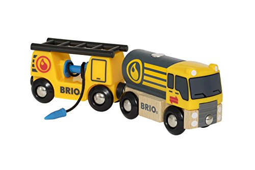 Brinquedo sobre rodas Bruder 33907 | Azul, Amarelo (Jogos de Sociedade) BRIO - Caminhões de brinquedo & veículos de construção - 3 anos, ABS sintéticos, menino/menina, 130 mm