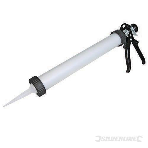 Conjunto de 10 Cartuchos de Recambio para Pistola SILVERLINE Silverline - Ferramentas de calafetagem - conjunto, cartuchos, recarga, pistola, silicone
