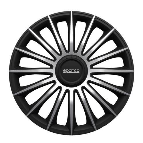 Conjunto de 4 Capas para Faróis SPARCO Torino Preto SPARCO - Peças de rodas de veículos automotores - 4 capas, preto, faróis