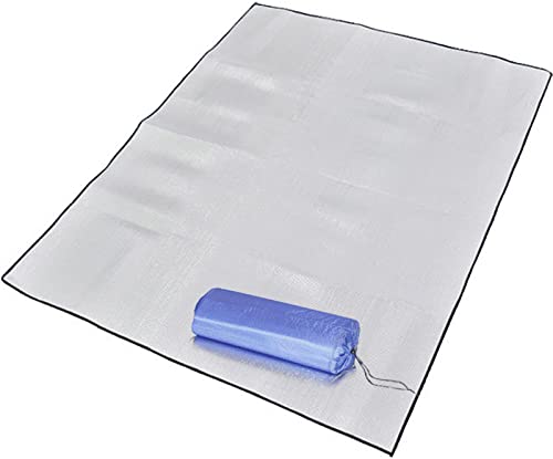 Tapete de Campismo ALPINE GEAR (Alumínio - 150x100cm) BLUESEABUY - Colchões de dormir - alumínio, 150x100cm