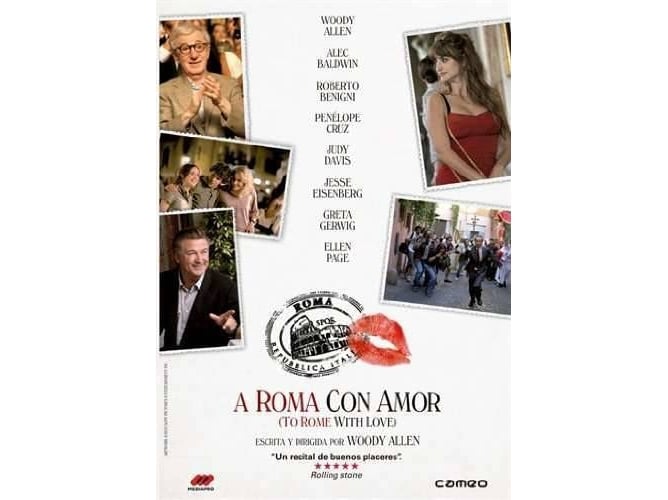 DVD To Rome With Love (Edição em Espanhol) CAMEO - Dvds de filmes e programas de televisão - dvd, to rome with love, edição em espanhol