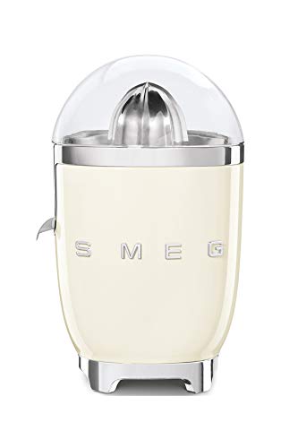 Espremedor Eléctrico Smege CJF01CREU | Aço inoxidável Smeg - Utensílios de Cozinha - aço inoxidável, 70 W, 0,6 l, crema