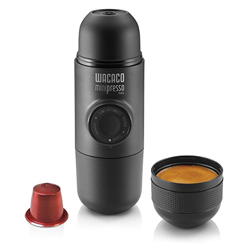 Máquina de Café Wacaco Minipresso NS (Pequeno Almoço) WACACO - Máquinas de café espresso - 45 ml, 15 bar, 20w, Filtro de café