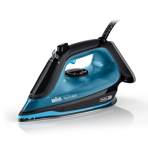 Ferro a Vapor BRAUN TexStyle 5 SI 5256 (Jato vapor: 210 g/min) Braun - Ferros de engomar - 210 g/min, spray, anti-gotas, regulador temperatura