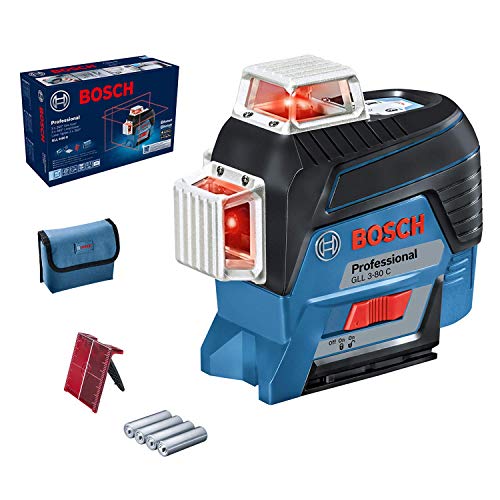 Nível Laser BOSCH GLL 3-80 C Professional Bosch - Níveis a laser - laser, bosch, profissional