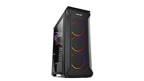 Caixa PC NOX HUMMER QUANTUM ARGB (ATX Mid Tower - Preto) NOX - Componentes de computador - ATX, mid tower, preto