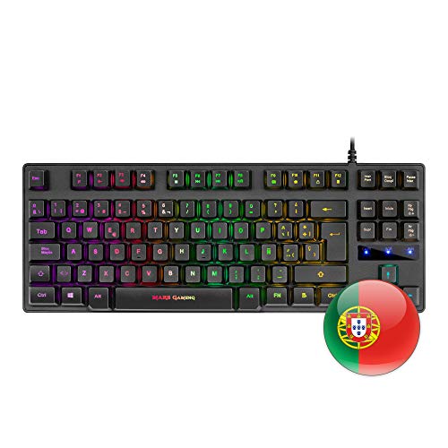 Teclado Gaming Mars Gaming MKTKLPT | Idioma: Português Mars Gaming - Teclados - gaming, português