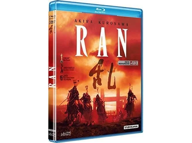 Blu-Ray Ran (Edição em Espanhol) (Edição em Espanhol) DIVISA RED S. A. - Dvds e vídeos - blu-ray, edição em espanhol, ran, japão medieval