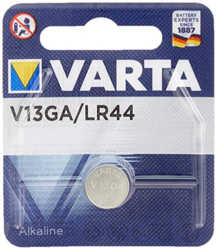 Pilhas Não Recarregáveis VARTA V13GA (5 unidades) Varta - Baterias - pilhas não recarregáveis, varta v13ga, 5 unidades, capacidade energética