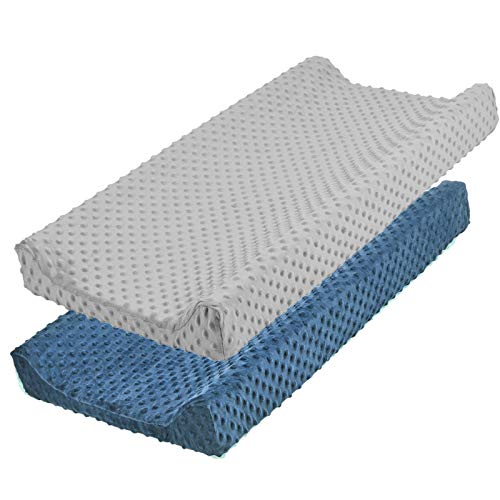 Conjunto de 2 Coberturas para Muda-Fraldas 100% Algodão stormdoing - Móveis para bebês e crianças pequenas - algodão, conjunto, muda-fraldas