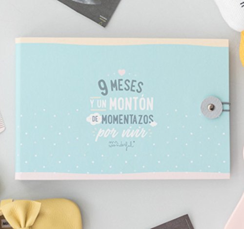 Álbum de Fotografias MR. WONDERFUL Mr. Wonderful Mr. Wonderful - Molduras, bastidores e esticadores - 64 páginas, folhas personalizáveis, autocolantes, 21 x 14,5 cm