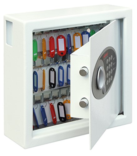 Phoenix KS0031E Branco caixa de chaves e organizadores Phoenix - Cofres de segurança - electronic lock, branco, alumínio, 15 kg