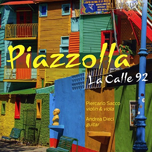 CD La Calle 92 - Arrangements for Viola and Guitar (1 CDs) BRILLIANT CLASSICS - Música e gravações de som - viola, guitarra, arranjos