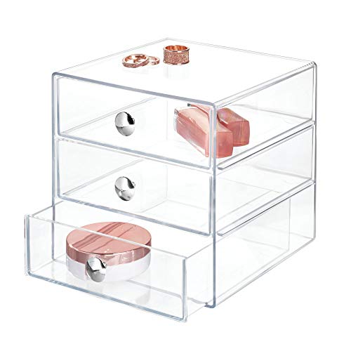 Organizador de Maquilhagem iDESIGN 3 Cubos InterDesign - Armazenamento e organização - organizador, maquilhagem, idesign, 3 cubos