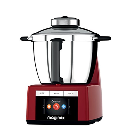 Máquina de Cozinha Robô MAGIMIX 18904 Vermelho Magimix - Batedeiras e liquidificadores - 3,5 L, 900 W, fácil de limpar, partir gelo, peças para massas