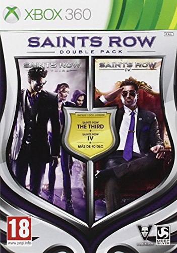 Jogo Xbox 360 Saints Row Double Pack (EN) Deep Silver - Software de jogos de vídeo - xbox 360, saints row, Double Pack, ação-aventura