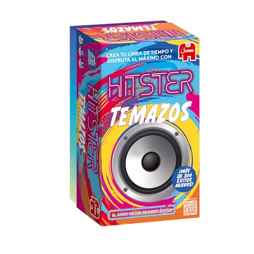 Jogo de cartas JUMBO Hitster (16 anos) Diset - Jogos - jogo de cartas, 2 a 6 jogadores, fichas, artistas, canções