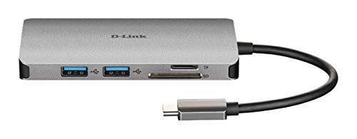 Hub D-LINK USB 3.0 Type-C Gen 1 5000 Mbit/s D-Link - Concentradores usb e firewire - usb 3.0, type-c, 5000 mbit/s