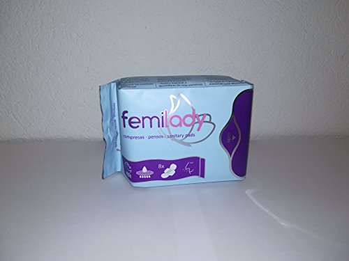 Femilady Compresa Noite 8 Camadas 8 Unidades FEMILADY Femilady - Banho e corpo - compresa, noite, 8 camadas