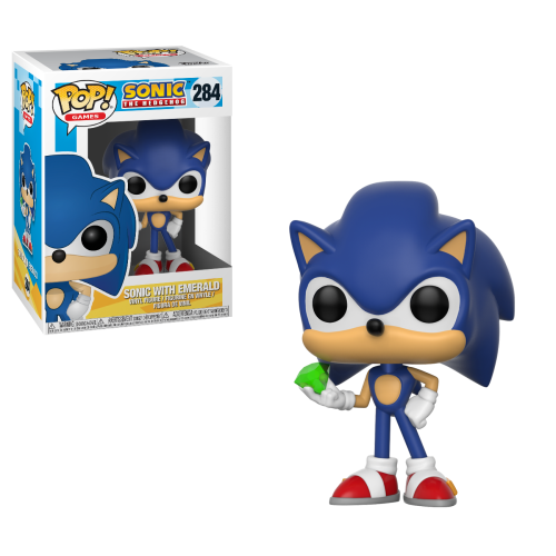 Figura FUNKO Pop! Games: Sonic the Hedgehog- Emerald Funko - Bonecos de ação e brinquedo - Sonic, Emerald, funko