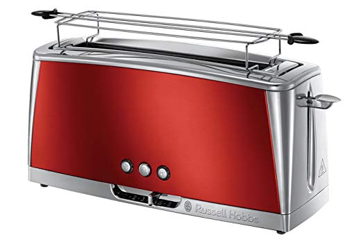 Torradeira Russell Hobbs Luna | Vermelho (Pequeno Almoço - Café) Russell Hobbs - Torradeiras - torradeira, vermelho, pequeno almoço, café