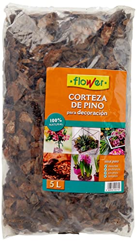 Mata-Líquido Flower 15/30 (Bordeira) - Castanho Productos Flower SA - Mulch - castanho, pinho, 12x56cm