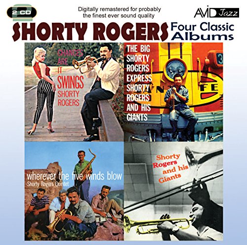 CD The Big Shorty Rogers Express - Shorty Rogers And His Giants Membran - Cds de música - cd, big shorty rogers express, shorty rogers, Giants