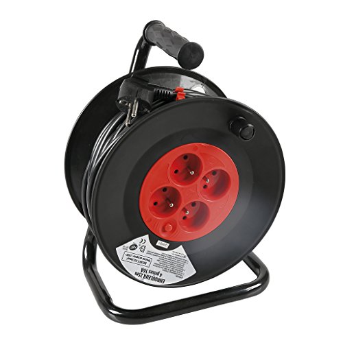 Extensão Elétrica EXPERT LINE 3G1 mm²/25 m EXPERT LINE - Fios e cabos elétricos - 4 tomadas, interruptor, 2,5 metros, 900 W