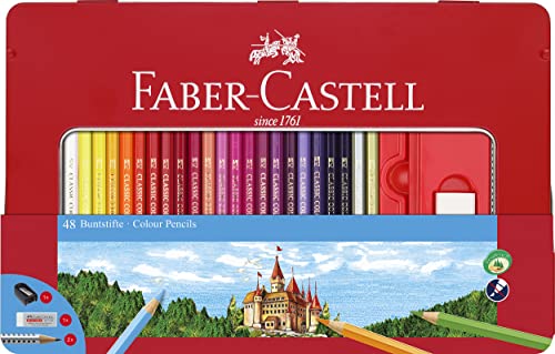 Lápis de Cor FABER CASTELL 115886 Vermelho Faber-Castell - Lápis - vermelho, caixa, 1 un