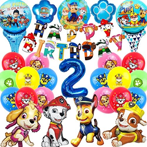 Brinquedo de Festa PATRULLA CANINA (Idade Mínima Recomendada: 3 anos) Usizaxol - Balões - patrulla canina, 3 anos