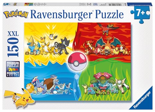 Puzzle RAVENSBURGER IBERICA Pokemon (Idade Mínima: 6 Anos - 150 Peças) Ravensburger - Quebra-cabeças - pokemon, iberica, cartão, 150 peças