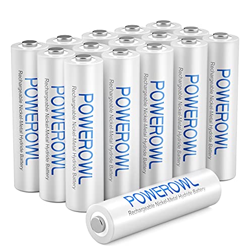 Pilhas Recarregáveis POWEROWL (16 unidades) ShenZhen EPT Battery Co., Ltd - Baterias - recarregáveis, 16 unidades