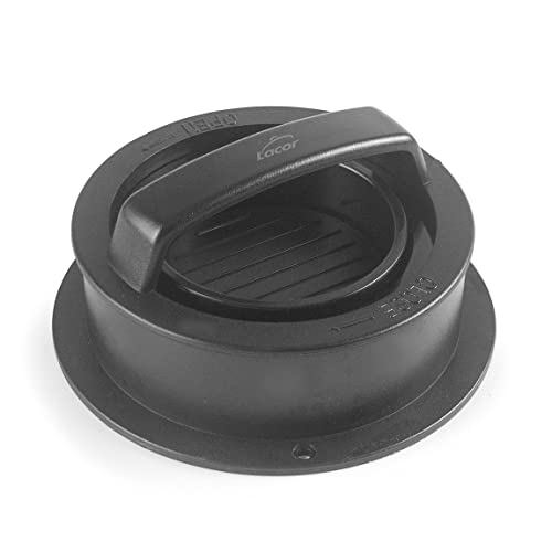 Forma para Hamburgueria LACOR (Plástico - Preto) Lacor - Utensílios de Cozinha - plástico, preto, hamburgueria