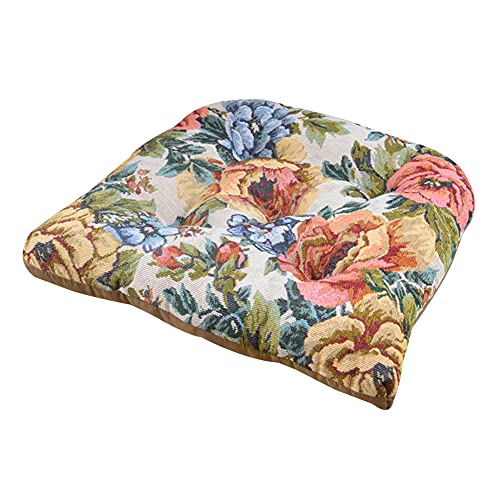 Almofada com Cordões e Flor Estampado 45X45X7Cm FANSU Fansu - Almofadas - cordões, flor estampado, 45x45x7cm