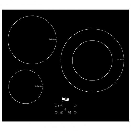 Placa de Vitrocerâmica BOSCH Hii63402At (Elétrica - 59.5 cm - Preto) BEKO - Cooktops - vitrocerâmica, bosch, elétrica, preto