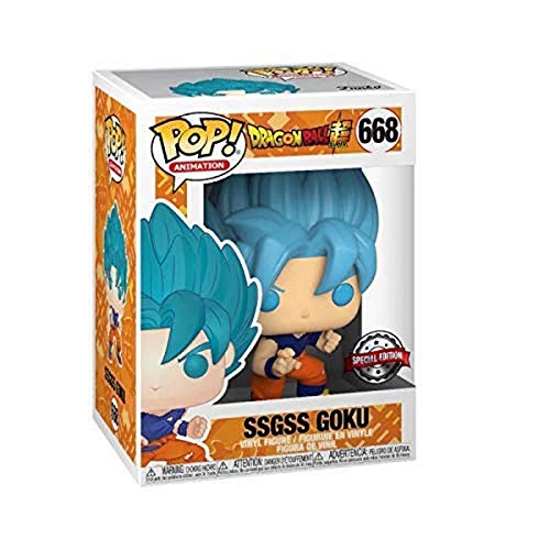 Figura FUNKO POP! Anime: DBS-Super Saiyan God Super Saiyan Goku Funko - Brinquedos - funko pop, anime, dbs, super saiyan god, goku, pvc