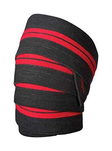 Harbinger Redline 78´´ Wraps for Weightlifting (Pair) Harbinger - Suportes e talas - harbinger, redline, 78 polegadas, peso, parelha