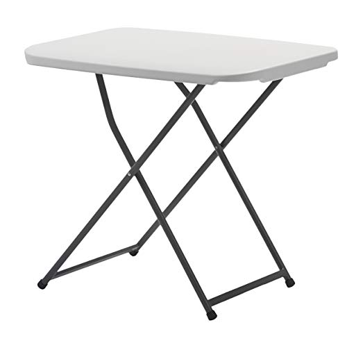 Mesa de Jardim 2 em 1 com Almofada e Rodas para Exterior KitGarden - Mesas dobráveis - dobrável, compacta, leve, resistente