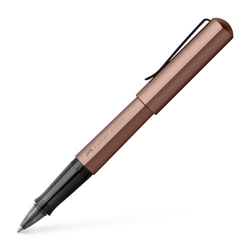 Caneta FABER-CASTELL Hexo (Dourado - Ponta Média) Faber-Castell - Canetas - traço médio, ponta 0,5 mm, eliminável com água