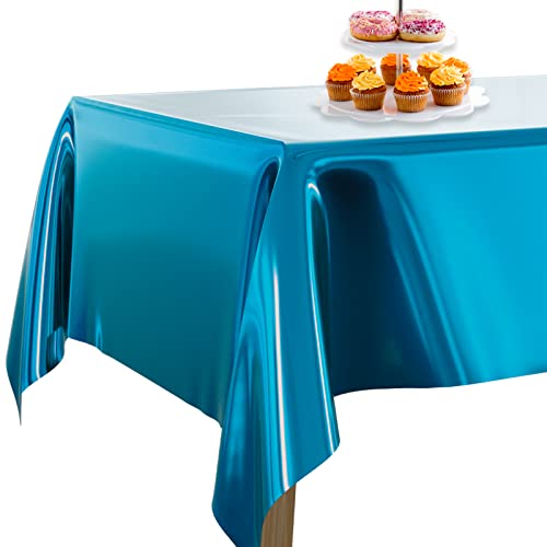 Capa de Mesa PARTYWOO Azul Claro (54 x 108 cm) PartyWoo - Toalhas de mesa - azul, plástico, 108 cm, 54 x 108 cm
