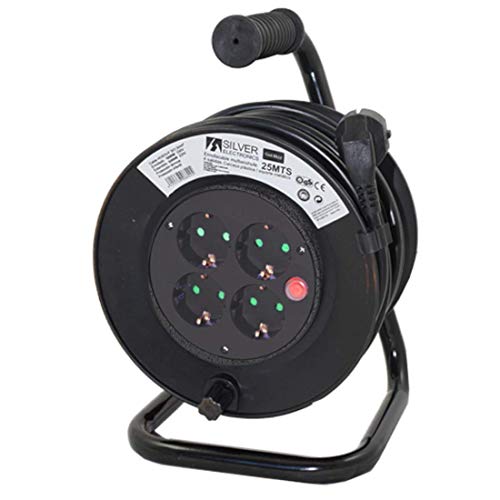 Extensão Elétrica CUC EXTEP16A (4 Tomadas - Tipo F - 1.5 m) Silver Electronics - Fios de extensão - 4 tomas, interruptor, 1,5 m, 16A, 250v