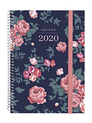 Agenda Semanal FINOCAM Elegante (2020 - 16.5x21cm) Finocam - Calendários, organizadores e planejadores - espiral, elegante, 16.5x21cm